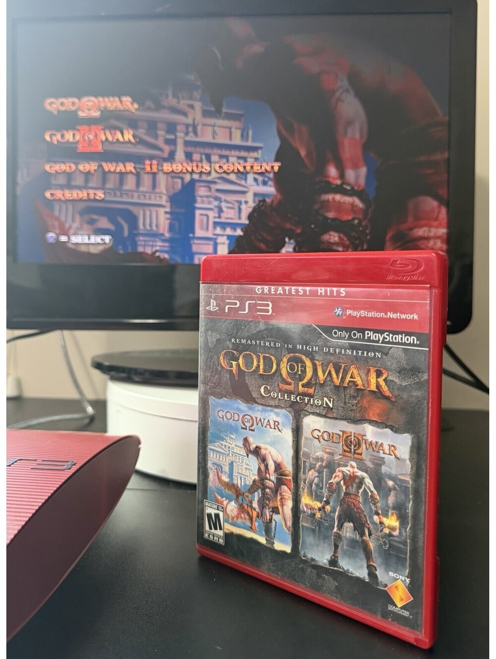 God of War Collection (Sony PlayStation 3, 2009) Greatest Hits - W/ Manual Works